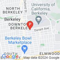 View Map of 2222 Bancroft Way,Berkeley,CA,94720
